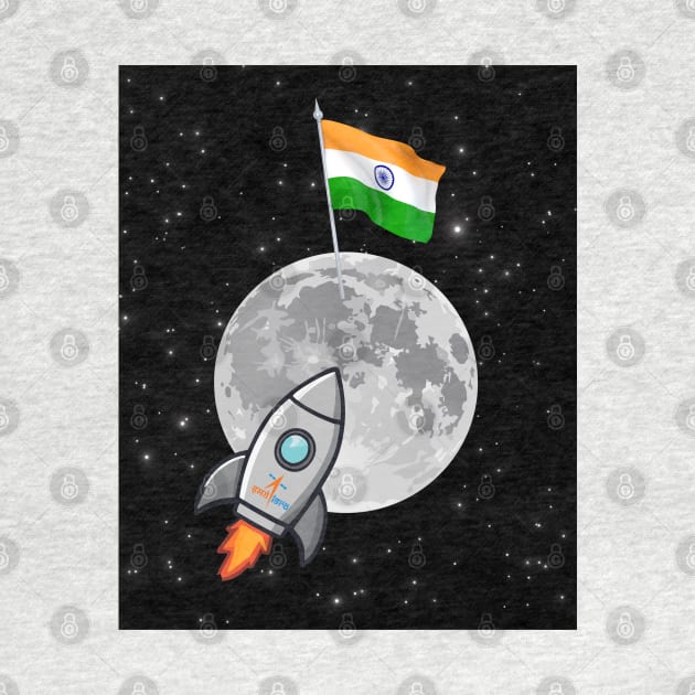 Chandrayaan-3 Mission India Is On The Moon by TeeStory